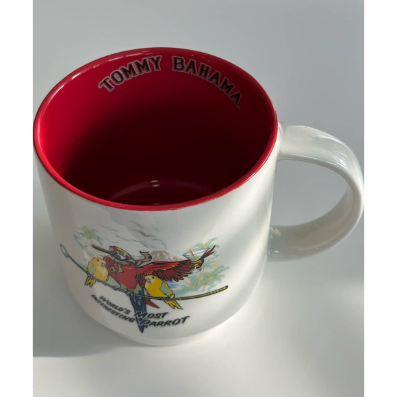 Tommy Bahama 'World's Most Interesting Parrot' Collectors Coffee Mug - Picture 3 of 8